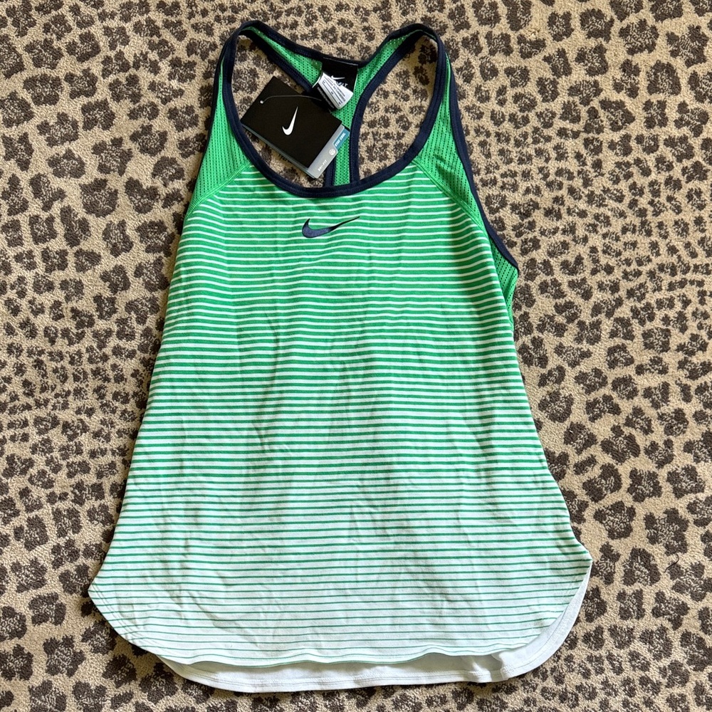 Nike Women's Green Ombre Tank Top